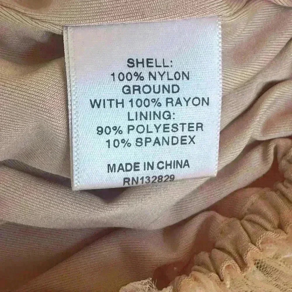 Marjorelle “Sangria” Top In Blush Nude Size Medium - Picture 11 of 12